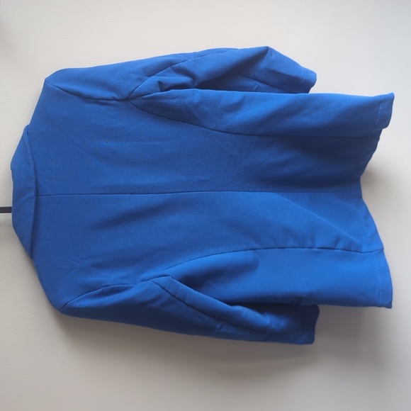 Metaphor. Women's One Button Casual Blazer. Blue. Size XS. - Picture 6 of 9